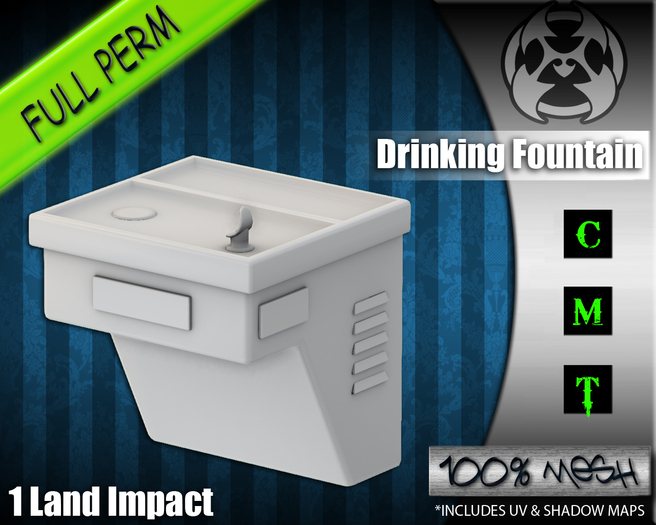 Morf's Mesh Drinking Fountain (Full Perm) Boxed