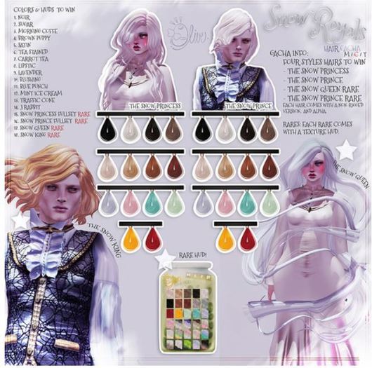 .Olive. the Snow Prince Hair - J Rabbit