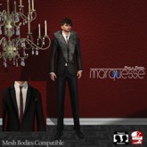 [Marquesse] Christian Suit Black