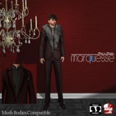 [Marquesse] Christian Suit Red