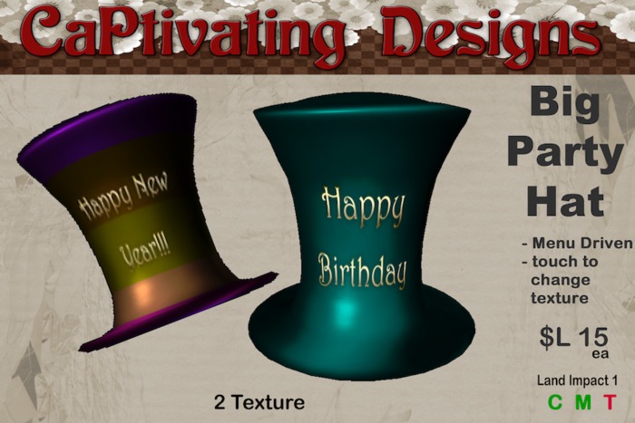 CaP Big Party Hat2