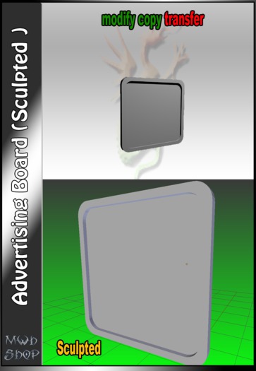MWH Sculpted advertising Board 03