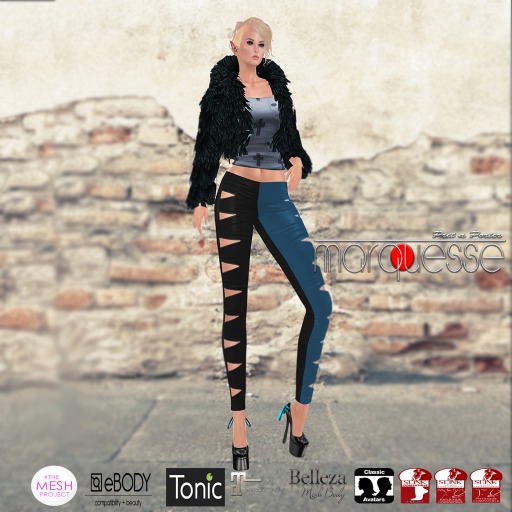 [Marquesse] Chica Boom Blue