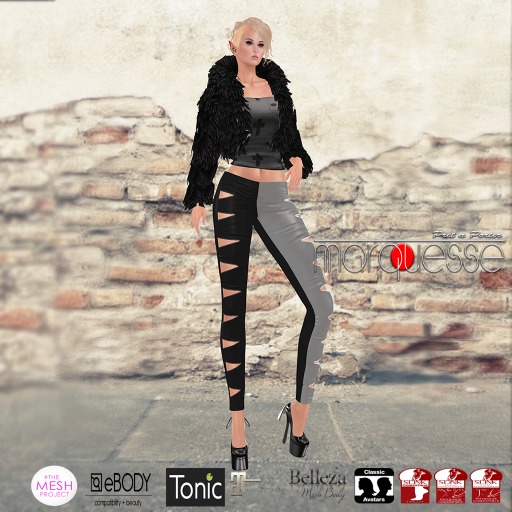 [Marquesse] Chica Boom Grey