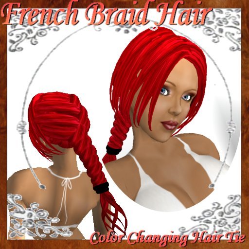 French Braid Red