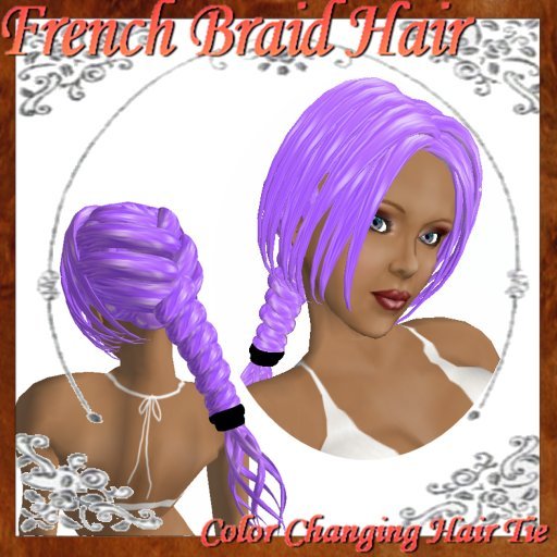 French Braid Purple