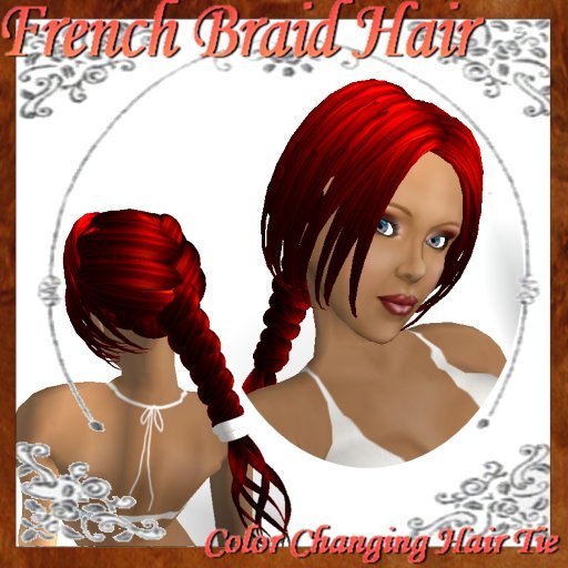 French Braid Darkred