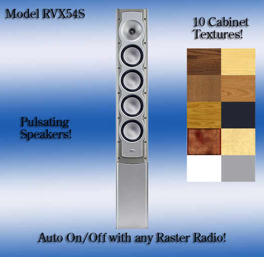 Raster Speaker K-RVX54-SIL