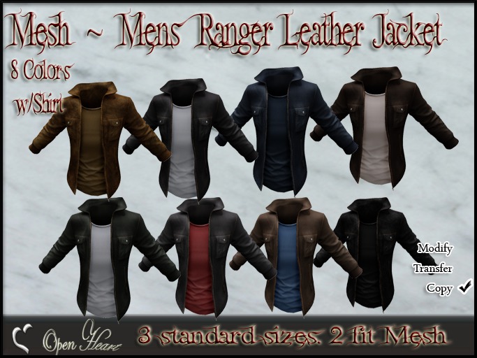 OH DEMO  Ranger Leather Jacket