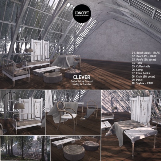 Concept} *05. Clever Coffee table