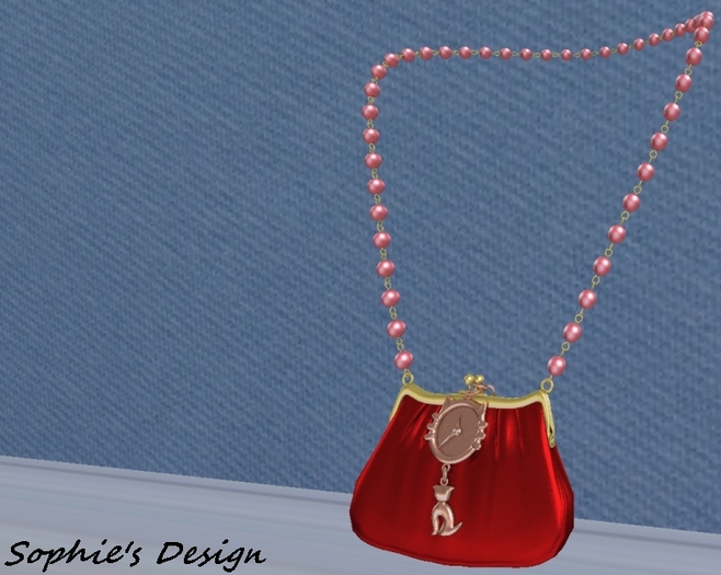 Necklace Purse (red)