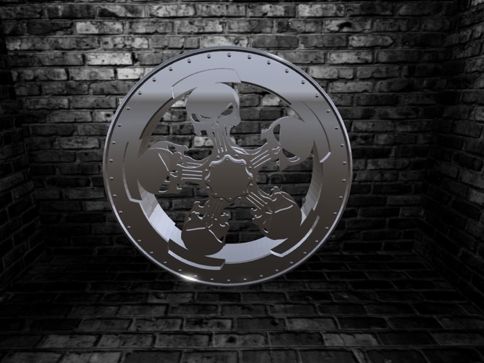 Mesh Punisher Skull Rim