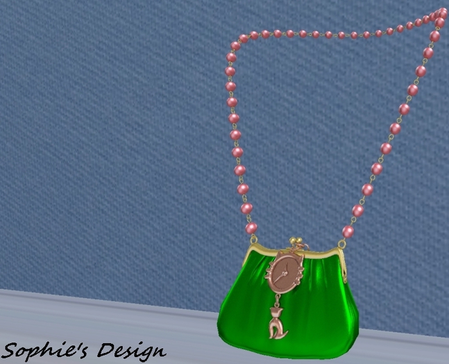Necklace Purse (green)