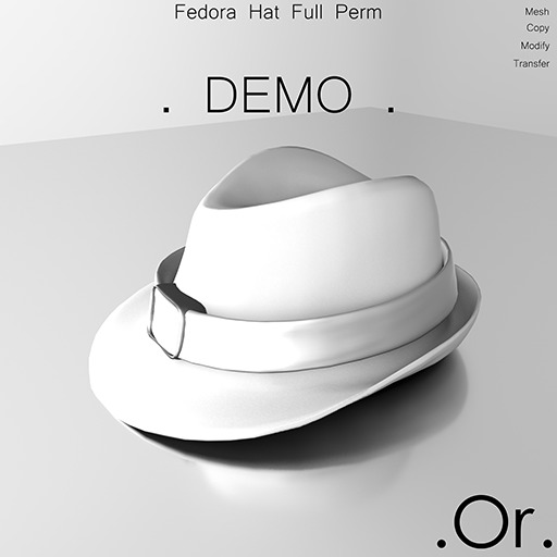 . Or . Fedora Hat DEMO