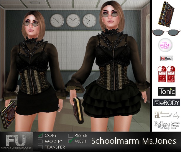 Schoolmarm Ms. Jones