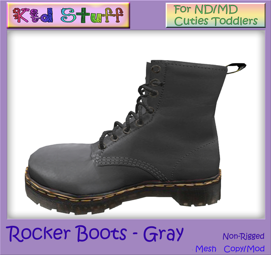 KS Rocker Boots - Gray