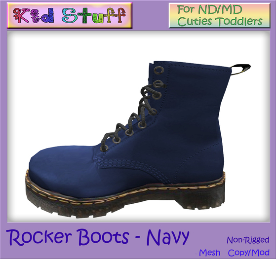 KS Rocker Boots - Navy