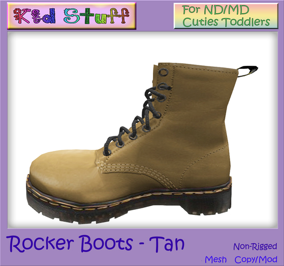 KS Rocker Boots - Tan
