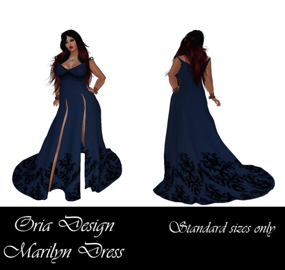 Oria Design - Marilyn Dress Blue