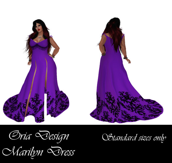 Oria Design - Marilyn Dress Purple