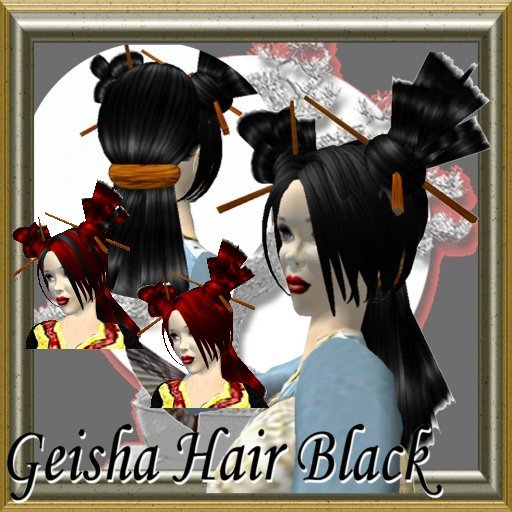 Geisha Dark Collection Complete Bundle Hair Set Female