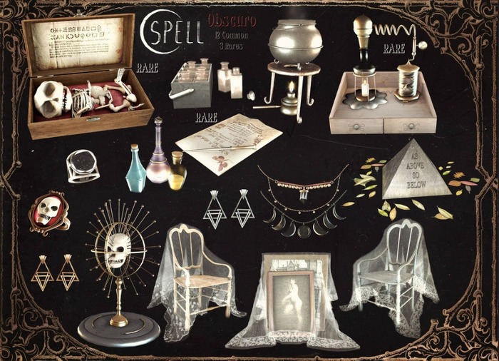 SPELL : Obscuro : Victorian Death Ring