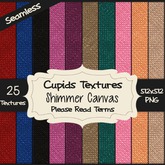 *Cupids Textures * 25 SHIMMER CANVAS