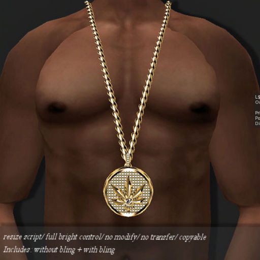 PENDANT WDM-02 GOLD      -RYCA-