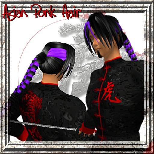 Asian Punk Purple