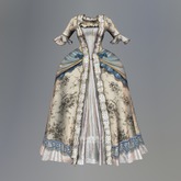 Blue Fragonard Mesh Dress box