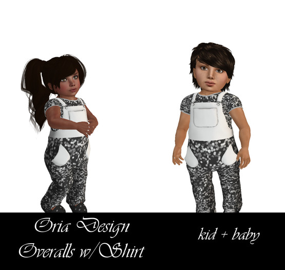 OD - Toddleedoo Overalls Grey