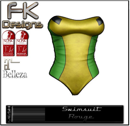 FK! - Swimsuit - Rouge