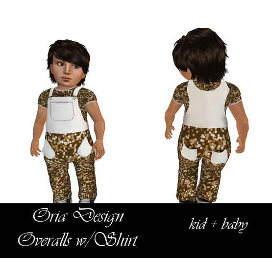 OD - Toddleedoo Overalls Brown