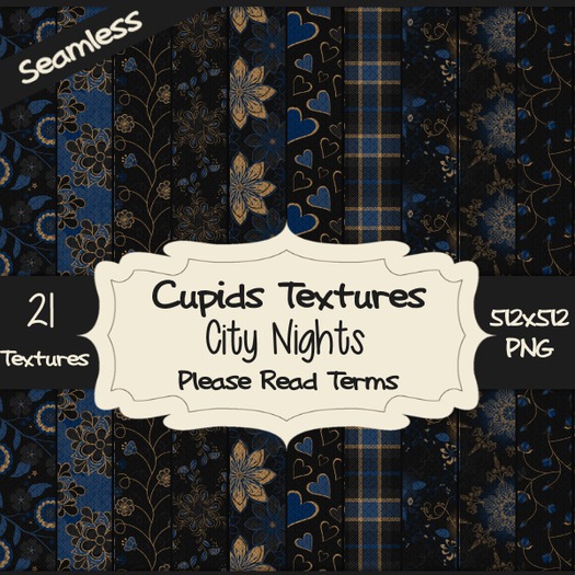*Cupids Textures * 21 CITY NIGHTS