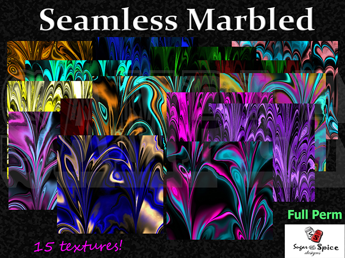 Marbeled Fabric Textures by Sugar & Spice Designs