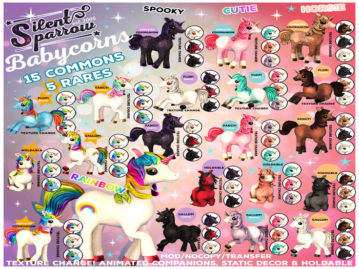 ~silentsparrow~ Babycorns - Spooky - Gallop