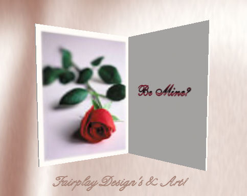'Be Mine?' Valentine's Day Card!