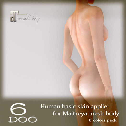 *6DOO* Human basic skin applier Maitreya