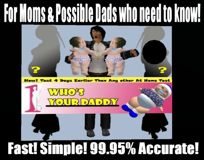 Whos your daddy test kit multy use