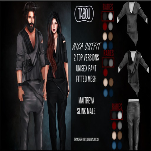 TABOU. MIKA Top1 -Maitreya - White- RARE