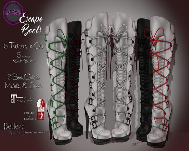 .K-Otic. Excape Boots (Wear)