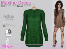 Maxine Dress Knit Green