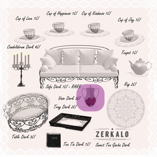 [ zerkalo ] Sweet Tea - Vase Dark
