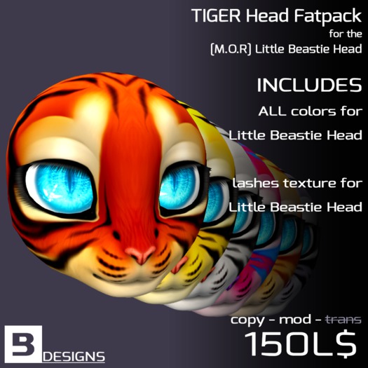 [b] L.Beastie Tiger Fatpack