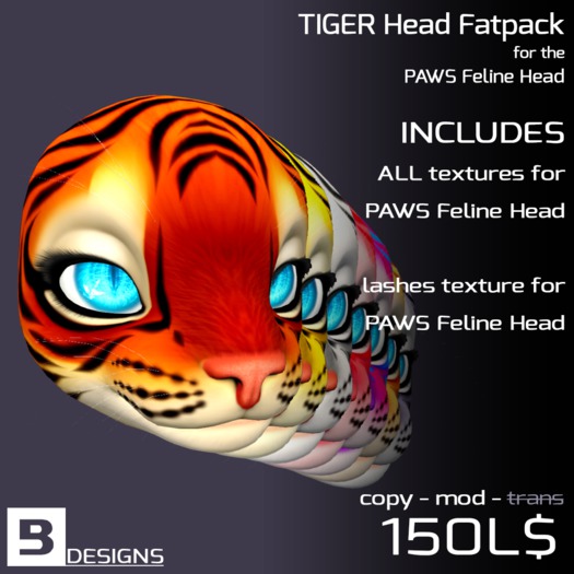 [b] PAWS Feline Tiger Fatpack