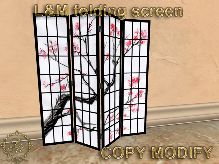 L&M folding screen