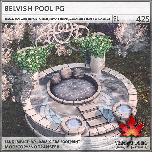 Trompe Loeil - Belvish Pool PG [mesh]