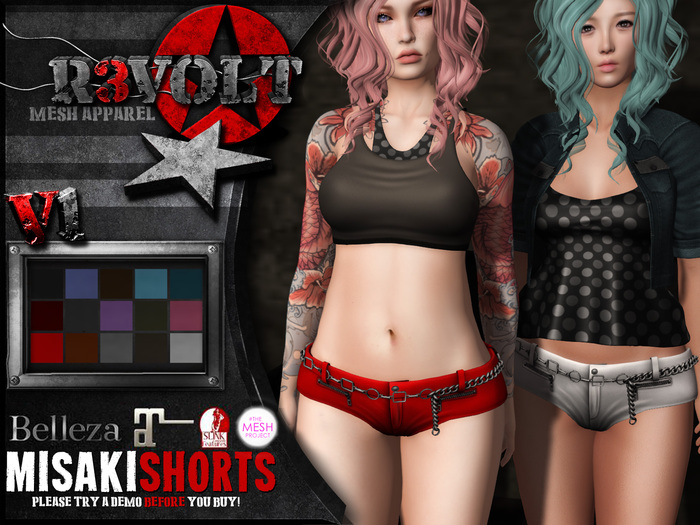 [R3] - Misaki Shorts [V1]