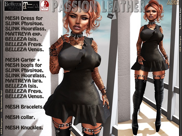 [AdN] PASSION LEATHER (BELLEZA I.F.V SLINK P.H MAITREYA)