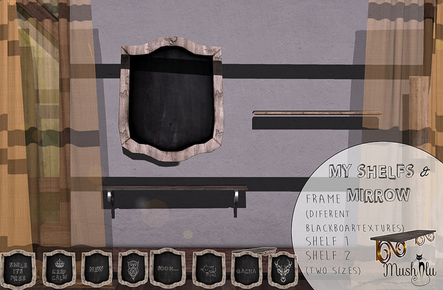 Mushilu.Shelf Silver